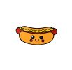 Hot Dog Pin â€“ Super Kawaii Food Enamel Pin