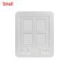 Foldable Plastic Pet Dog Cat Flap Door Pet Screen Dog Fence Home Automatic Flap Door