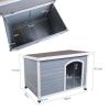 Wooden Dog Houses Weatherproof for Large Dog