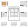 Foldable Plastic Pet Dog Cat Flap Door Pet Screen Dog Fence Home Automatic Flap Door